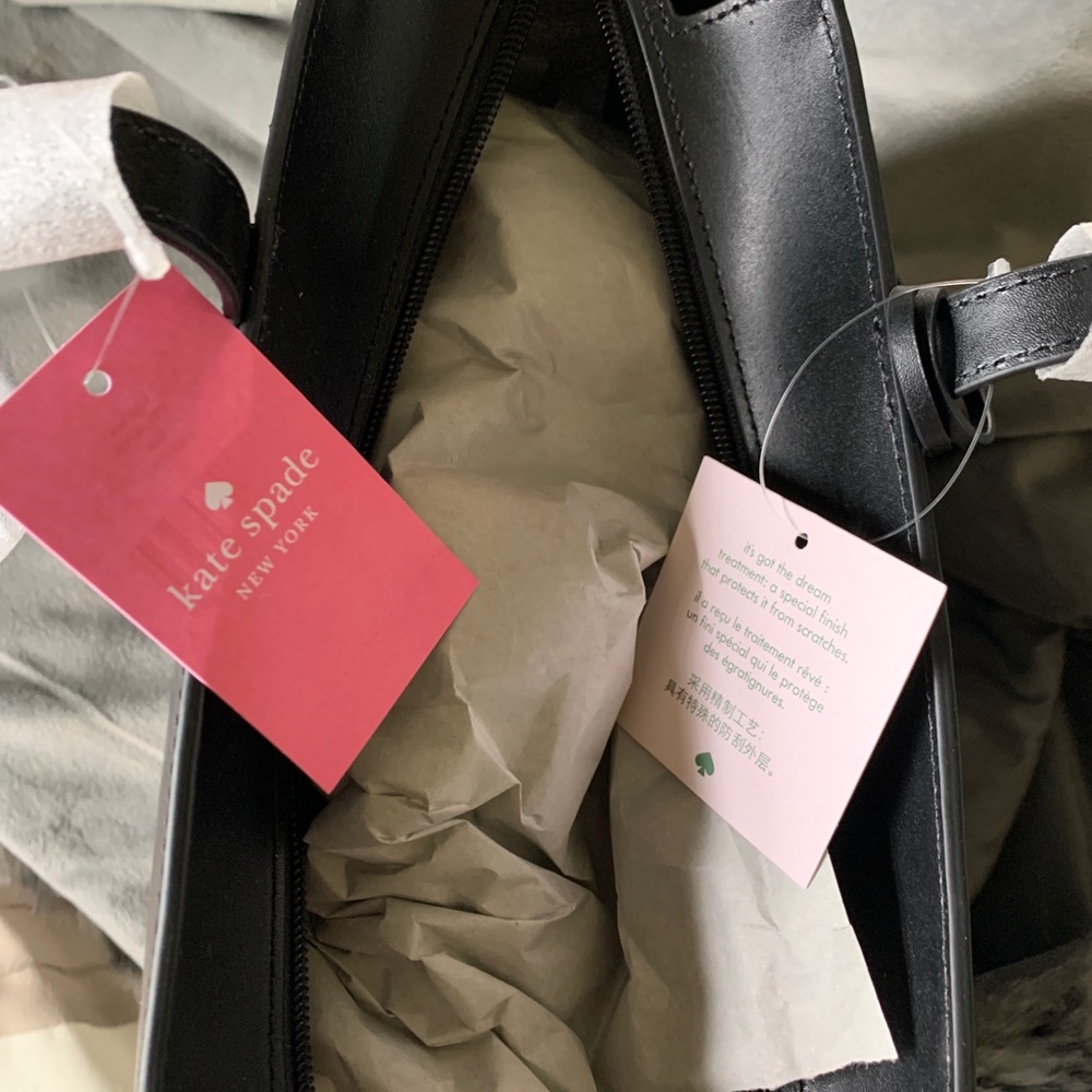 Kate Spade large black briel tote NWT❣️ - Picture 4 of 11